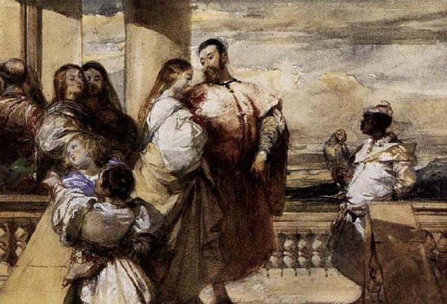 A Venetian Scene, Richard Parkes Bonington